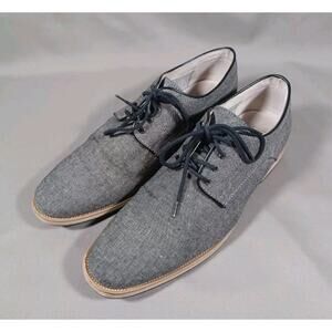 Giorgio Brutini Shoes Mens Sz 11.5 Blue Oxford Lace Dress‎ Shoes 659051